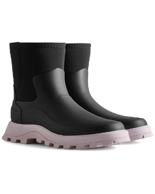 women's booties with side cutoutsHunter City Explorer Short Boot
