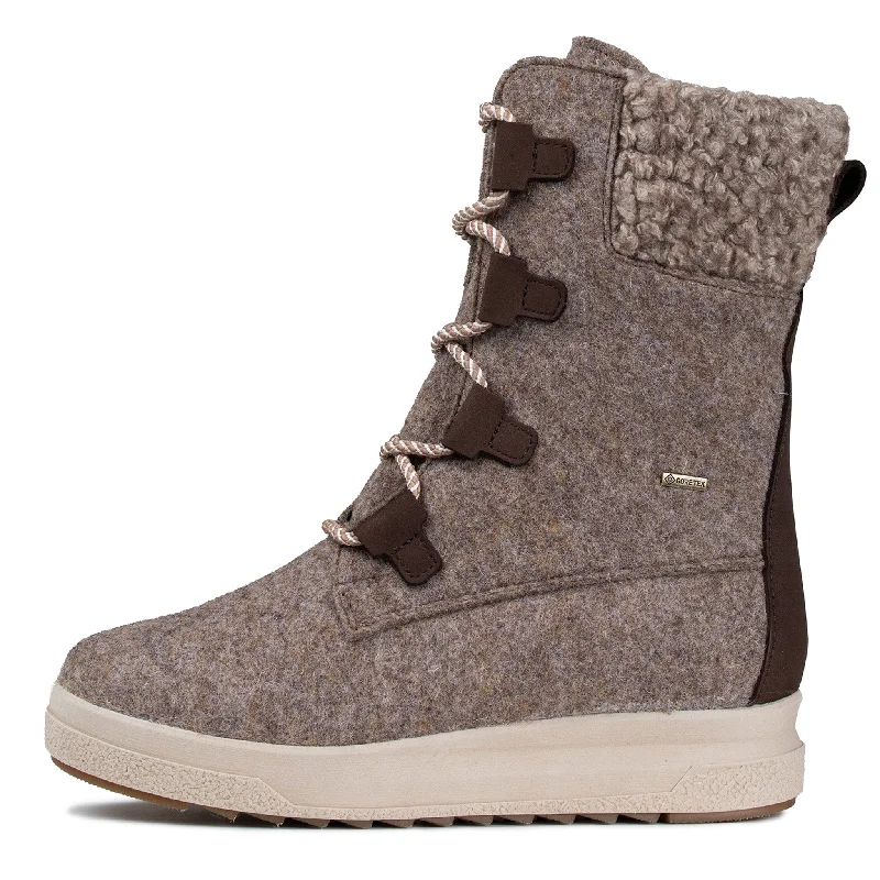 Women's ankle - high snowboots with a trendy silhouetteINARI Women's Pomar+ GORE-TEX® felt boots Women's ankle - high snowboots with a trendy silhouetteINARI Women's Pomar+ GORE-TEX® felt boots