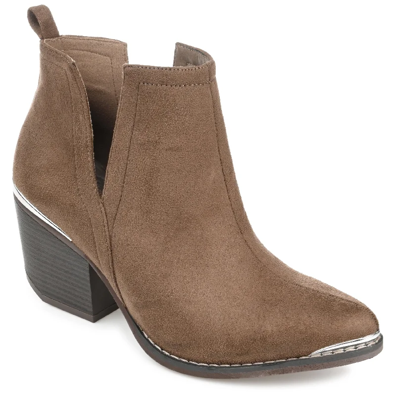 women's booties with combat styleJournee Collection Women's Issla Bootie