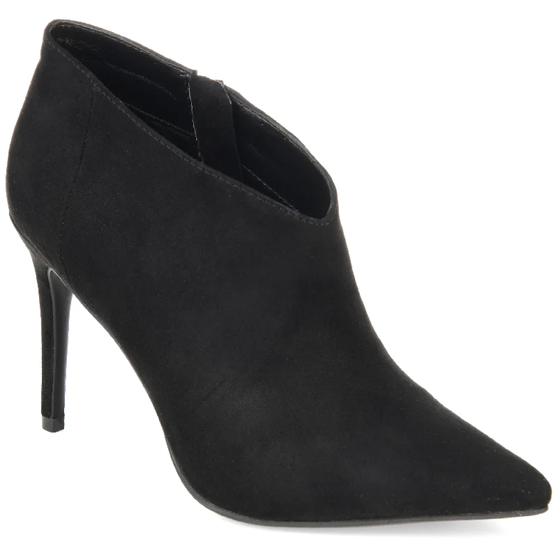 women's booties with metallic finishJournee Collection Women's Tru Comfort Foam Demmi Bootie