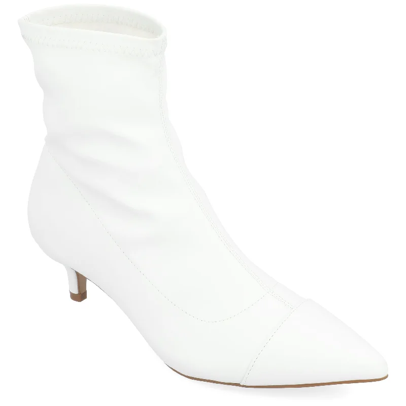 women's booties with metallic finishJournee Collection Women's Tru Comfort Foam Jadde Bootie