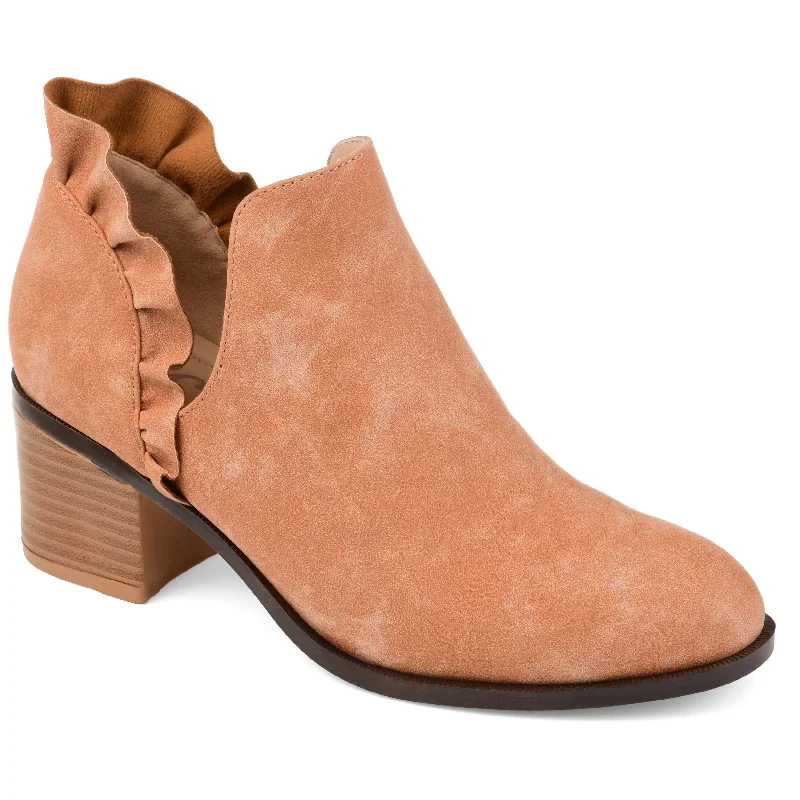 women's booties with unique strapsJournee Collection Women's Tru Comfort Foam Lennie Bootie