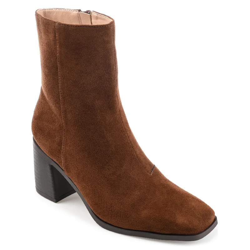 women's heeled bootiesJournee Collection Women's Tru Comfort Foam Sloann Bootie