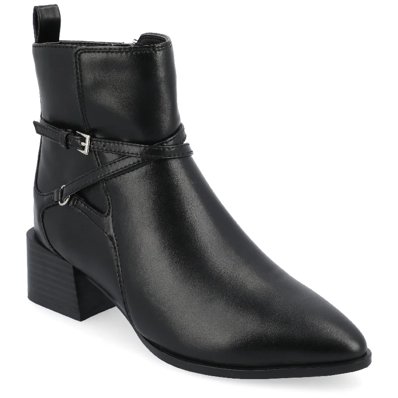women's booties for wide calvesJournee Collection Women's Tru Comfort Foam Wide Width Estelle Booties