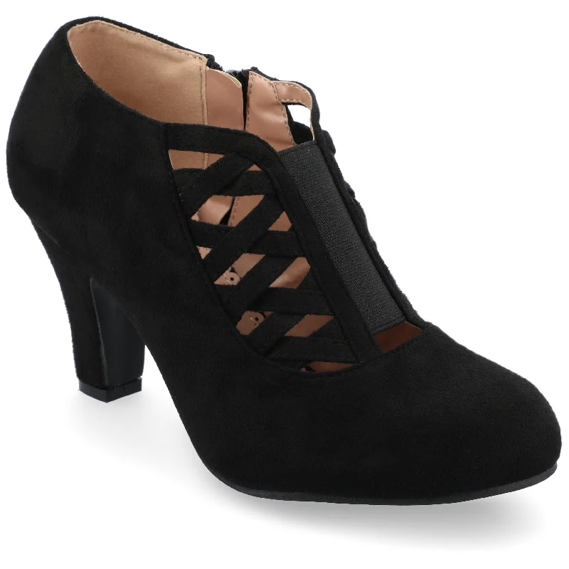 women's booties for dancingJournee Collection Women's Wide-Width Piper Bootie