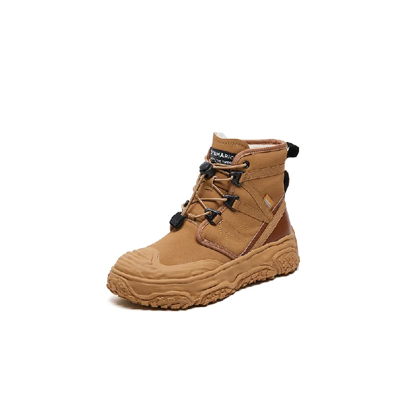 Women's purple snowboots for a regal and unique appearanceWomen's Action Leather Lace-up Snow Boots in Camel-65697W Women's purple snowboots for a regal and unique appearanceWomen's Action Leather Lace-up Snow Boots in Camel-65697W