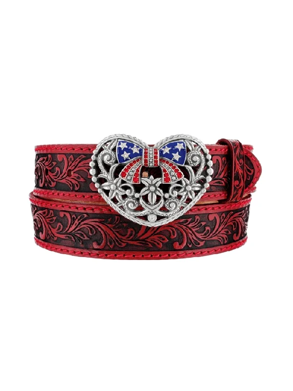 women's waterproof moto bootsJustin C21337 Womens True Heartland Belt Red