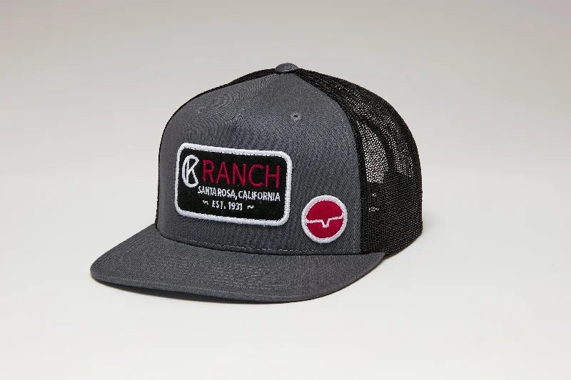 women's biker boots with harnessKimes Ranch Black and Charcoal CK31 Trucker Hat