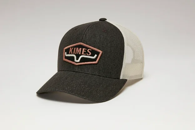 women's distressed moto bootsKimes Ranch Black Box Spring Trucker Hat