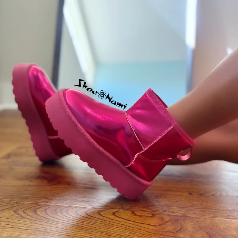 women's booties for fallLIVE BOLD Pink