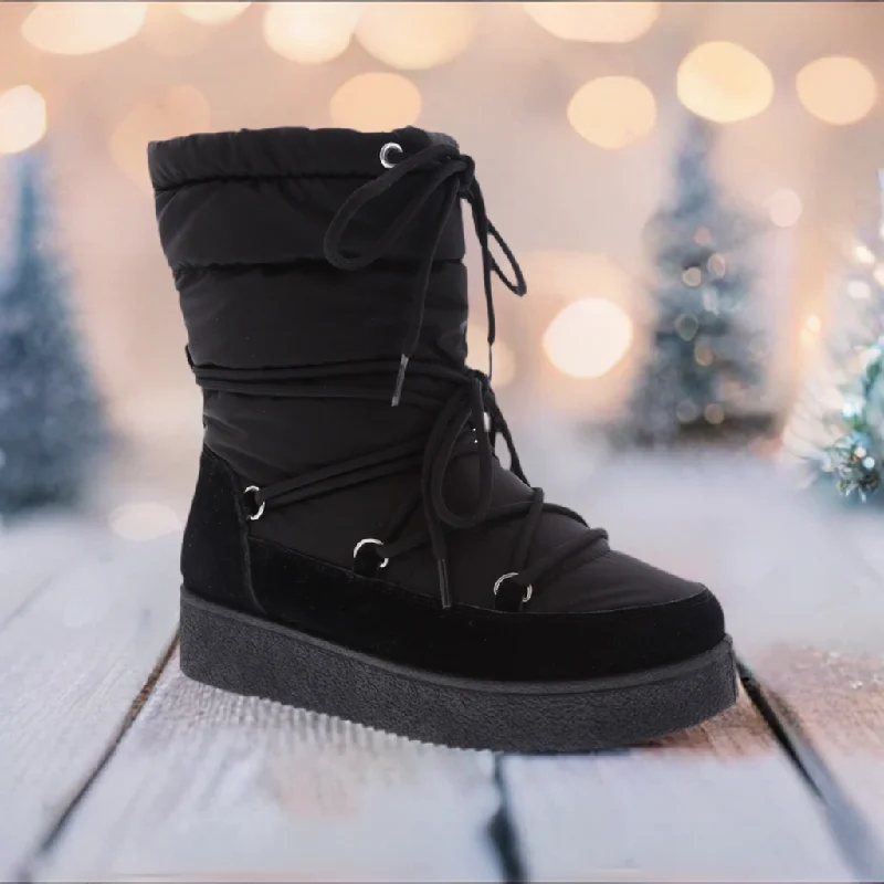 women's booties with bucklesMARGOT-22 Black