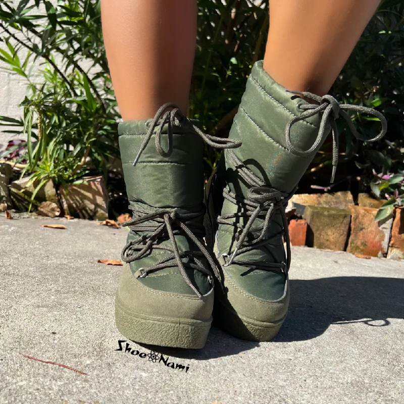 women's ankle bootiesMARGOT-22 Olive