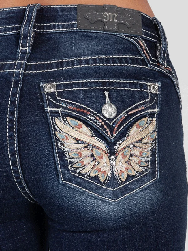 women's moto boots with chain detailMiss Me M3080B53 Womens Mid-Rise Embroidered Wing Bootcut Jeans Dark Blue women's moto boots with chain detailMiss Me M3080B53 Womens Mid-Rise Embroidered Wing Bootcut Jeans Dark Blue