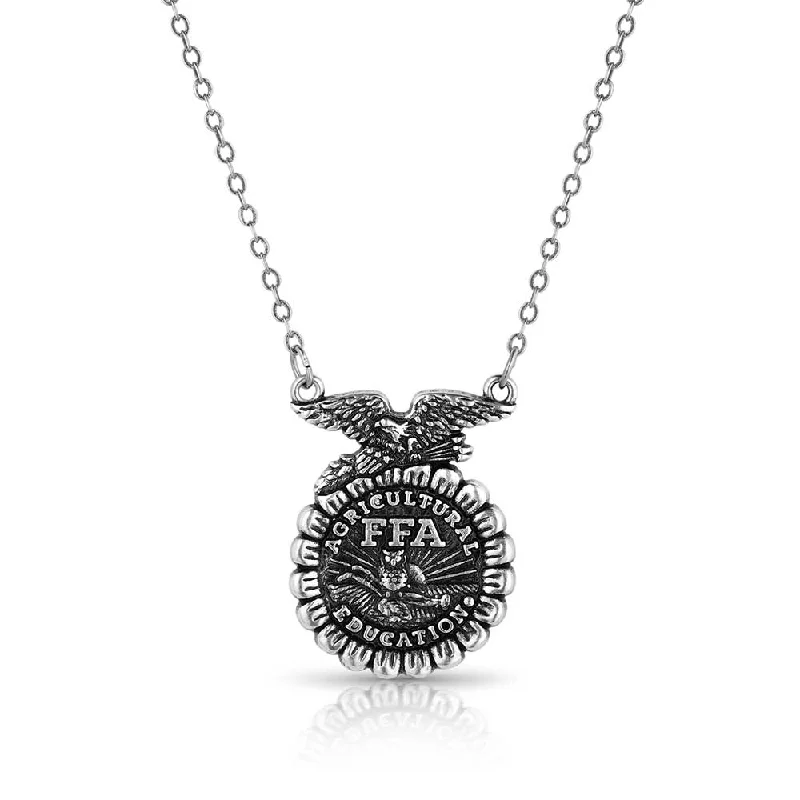 women's lace-up moto bootsMontana Silversmiths FFA Emblem Necklace