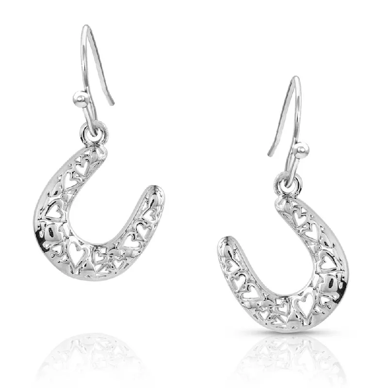 women's platform moto bootsMontana Silversmiths Heartfelt Luck Horseshoe Earrings