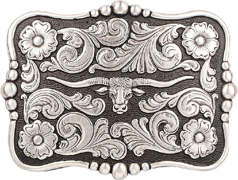 women's western boots with metallic finishesNocona Longhorn with Floral Accent Belt Buckle women's western boots with metallic finishesNocona Longhorn with Floral Accent Belt Buckle