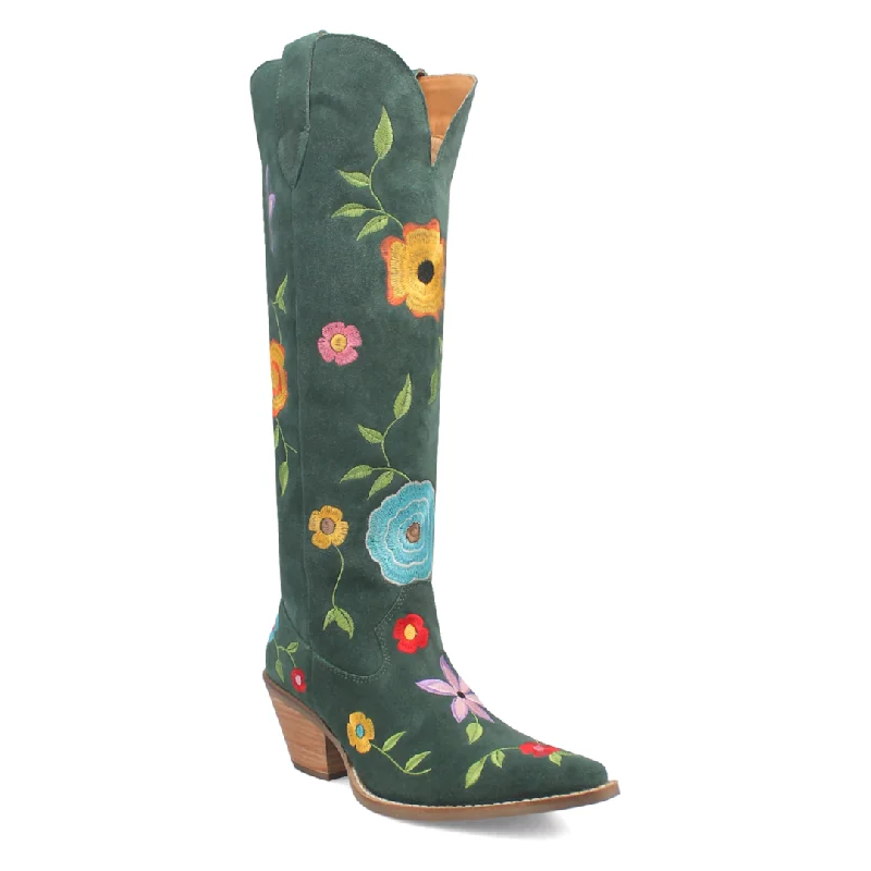 women's booties with ankle strapOnline Exclusive | Dingo | Flower Power Suede Boot in Green **PREORDER women's booties with ankle strapOnline Exclusive | Dingo | Flower Power Suede Boot in Green **PREORDER
