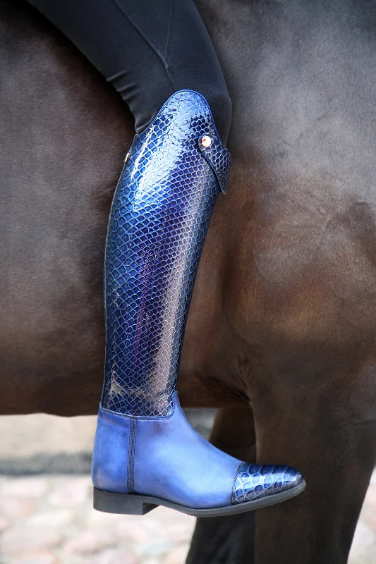 Women's tall boots with a pointed toe and side lacingPassage Dressage Design Your Own Women's tall boots with a pointed toe and side lacingPassage Dressage Design Your Own