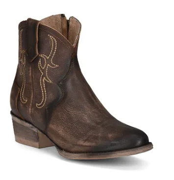 women's moto boots with platform solesWomen's Circle G Western Bootie #Q5161