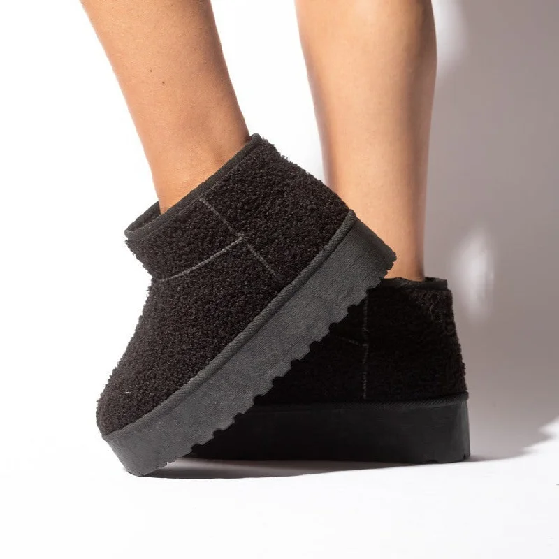 women's booties for travelRAGTIME Black