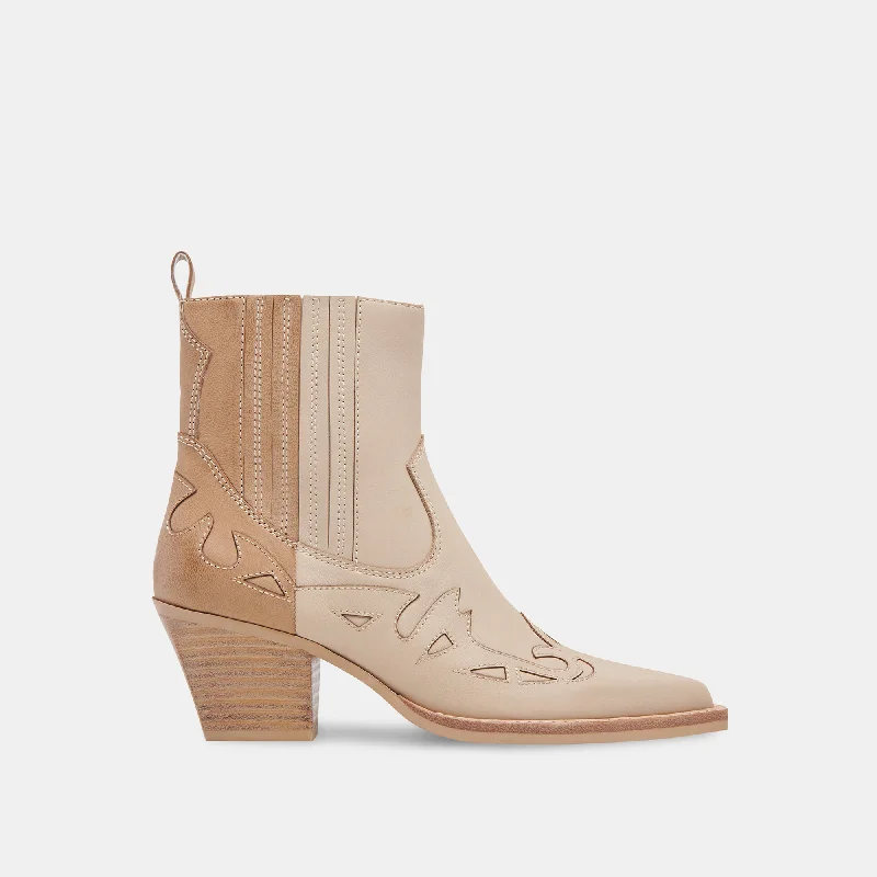 women's booties for knee supportRAMSON BOOTIES DUNE MULTI NUBUCK