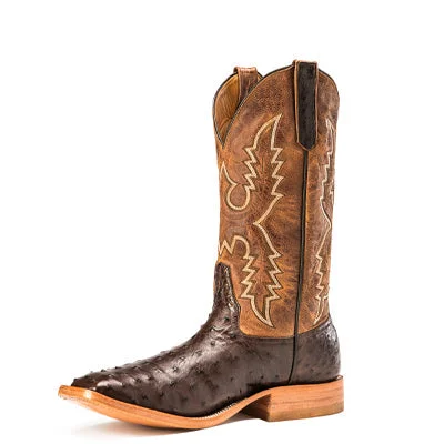 women's zippered moto bootsNicotine FQ Ostrich - #R9014