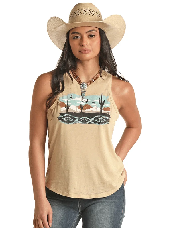 women's waterproof moto bootsRock & Roll Denim RRWT20R0YU Womens Scenery Graphic Tank Beige women's waterproof moto bootsRock & Roll Denim RRWT20R0YU Womens Scenery Graphic Tank Beige