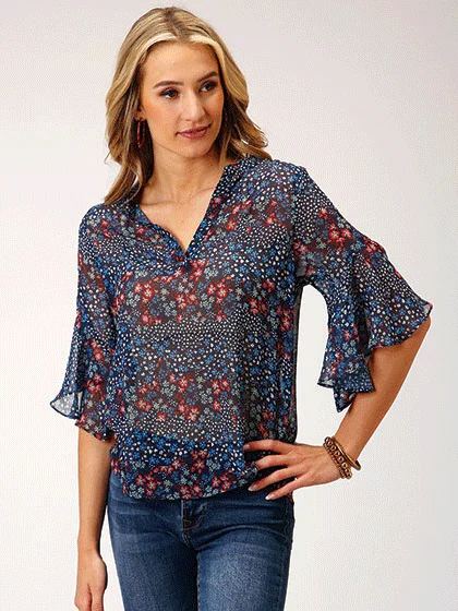 women's cowboy boots with embroideryRoper 03-051-0590-3011 Womens Ditzy Floral Print Blouse Blue women's cowboy boots with embroideryRoper 03-051-0590-3011 Womens Ditzy Floral Print Blouse Blue