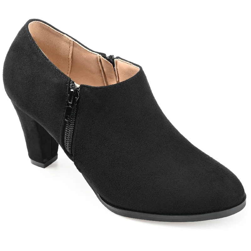 women's booties for petite womenSANZI-BLK-055WD