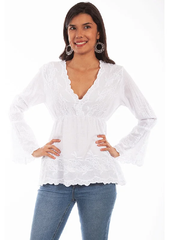 women's ankle moto bootsScully PSL-221-WHT Womens Plunging Neck Line With Bell Sleeves Top White women's ankle moto bootsScully PSL-221-WHT Womens Plunging Neck Line With Bell Sleeves Top White