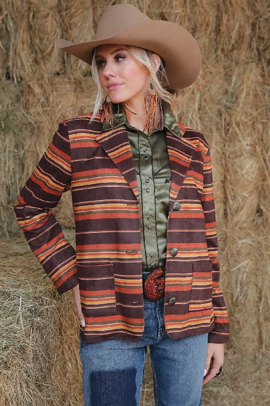women's combat-style moto bootsSerape Faux Suede Women's Blazer