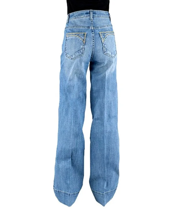 women's high shaft moto bootsStetson Whitney Wide Leg Trouser
