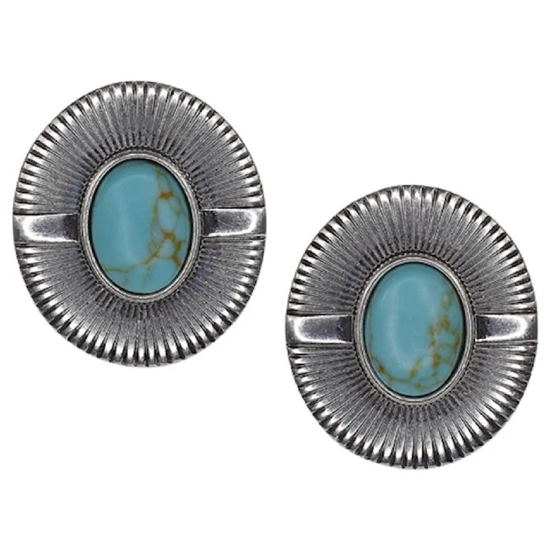 women's moto boots with low heelSunburst Stone Earrings