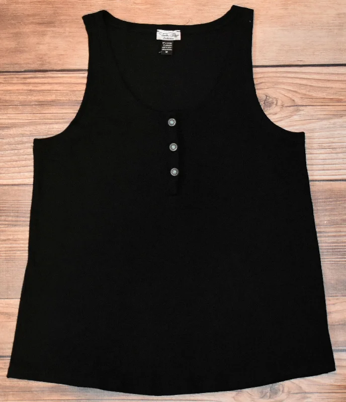 women's western boots with block heelTasha Polizzi Black Simone Tank