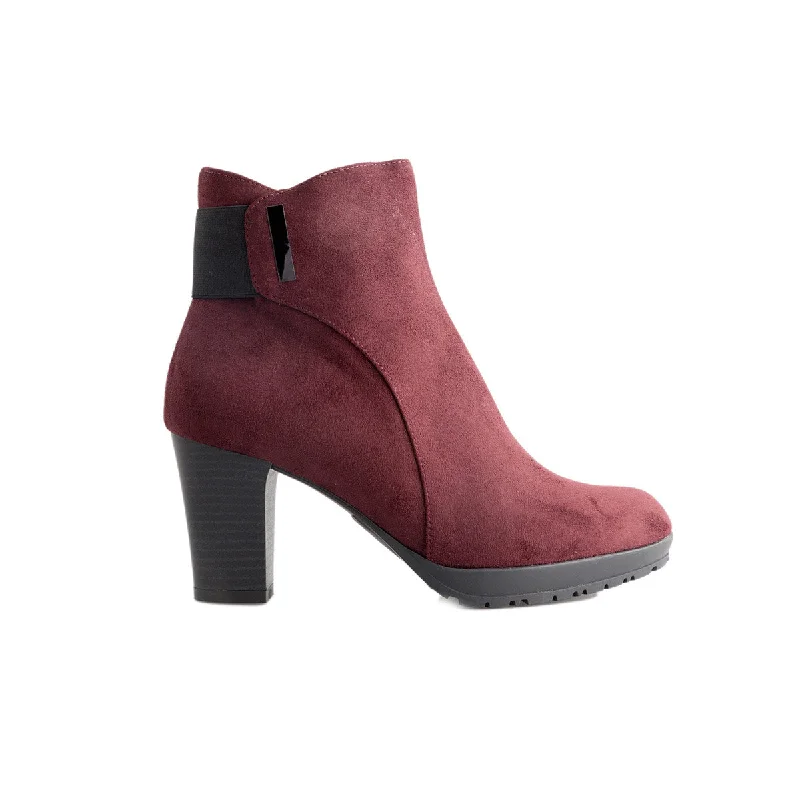 women's booties with block heelTessy