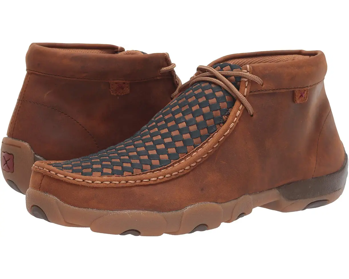 women's western boots with metallic finishesTwisted X Oiled Saddle