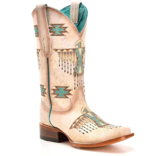 women's western boots with roper heelWOMEN'S Corral Boots White With Turquoise Embroidery - Z5219 women's western boots with roper heelWOMEN'S Corral Boots White With Turquoise Embroidery - Z5219