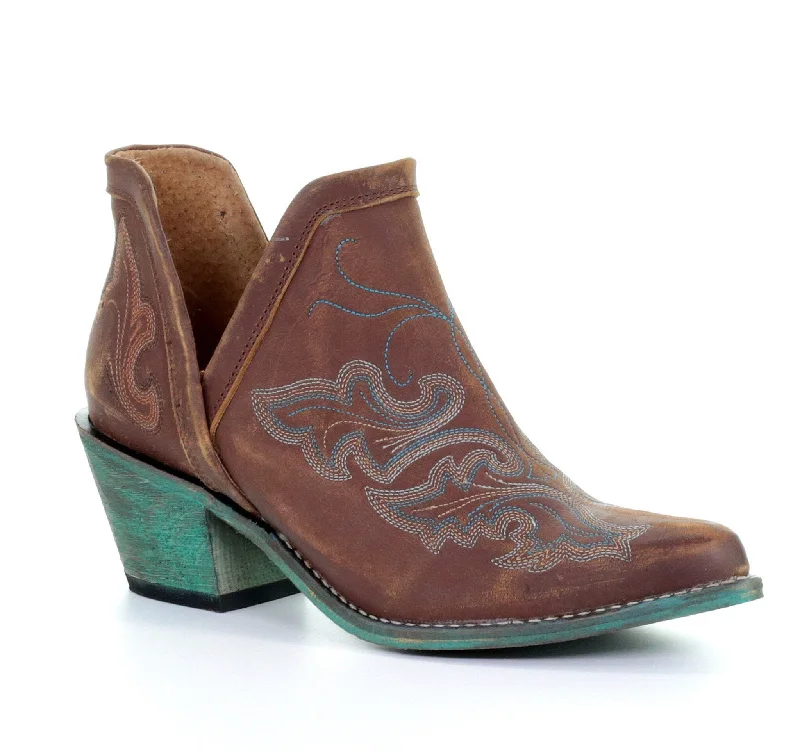 women's pointed toe western bootsWomen's Corral Western Bootie #Q0099