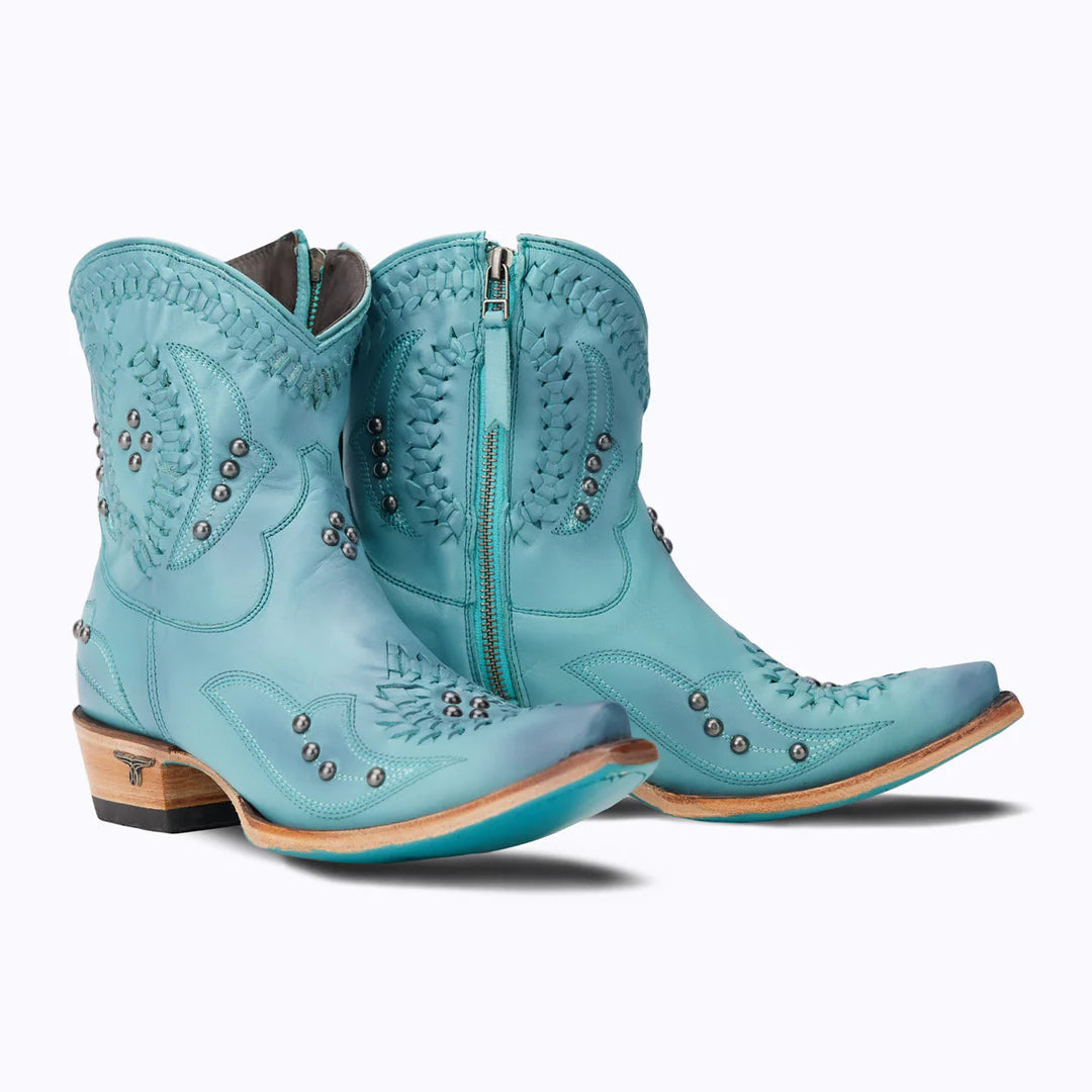 women's moto boots with unique tread patternsWOMEN'S LANE COSSETTE BOOTIE Turquoise Blaze LB0540B women's moto boots with unique tread patternsWOMEN'S LANE COSSETTE BOOTIE Turquoise Blaze LB0540B