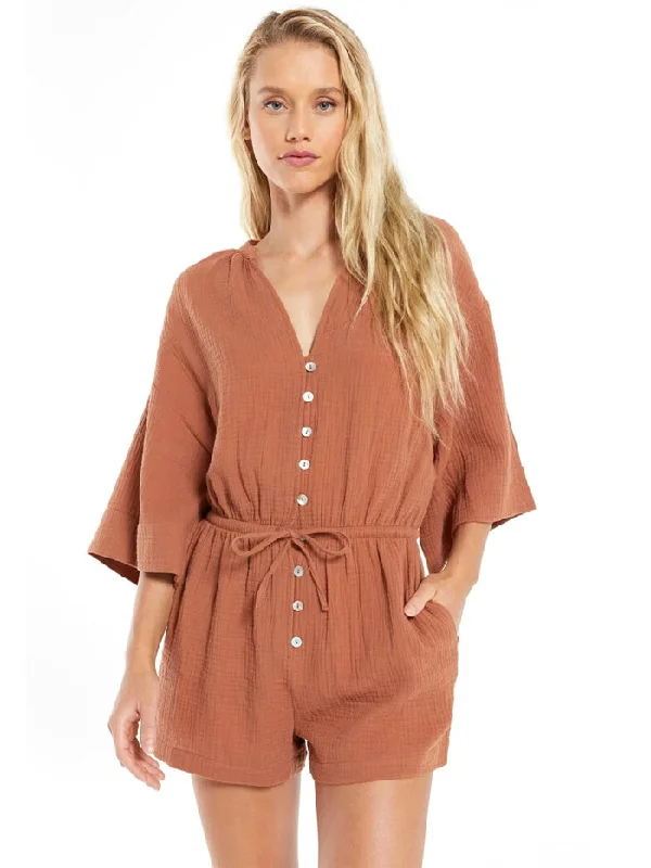 women's biker boots with harnessZ Supply ZS212744 Womens Lightweight Zephyr Gauze Romper Vintage Brown women's biker boots with harnessZ Supply ZS212744 Womens Lightweight Zephyr Gauze Romper Vintage Brown
