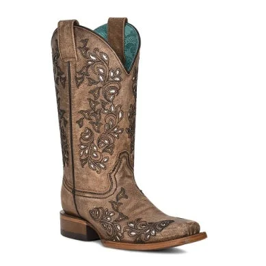 women's moto boots with unique tread patternsWomen's Corral Western Boot #Z5134