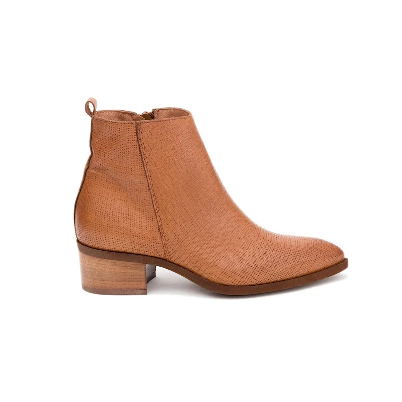 women's booties with unique strapsZed
